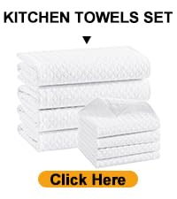 Homaxy 100% Cotton Terry Kitchen Towels(Grass Green, 13 x 28 inches), Checkered Designed, Soft and Super Absorbent Dish Towels, 4 Pack