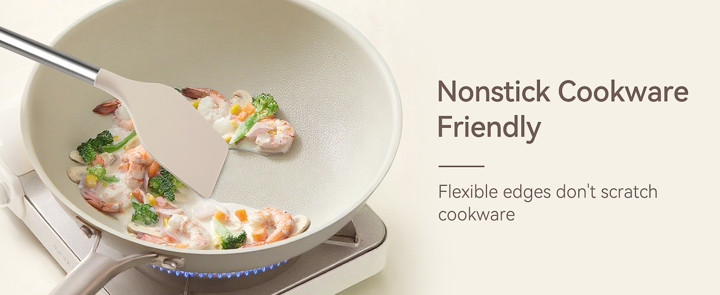 Silicone Cooking Utensils Set, 28 Pcs Kitchen Utensils Set 446°F Heat Resistant Spatula Set, Food Grade Silicone and Stainless Steel Handle Kitchen Gadgets for Nonstick Cookware BPA Free