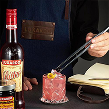 JETKONG 2 Pcs 12-Inch Kitchen Tweezers Tongs with Precision Serrated Tips, Stainless Steel Chef Tweezer Professional Cooking Tweezers for BBQ, Plating and Serving (12-Inch, Black)