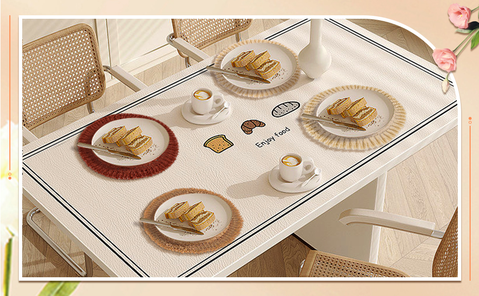 13 Inch Round Cotton Placemat Set of 4 Boho Placemats Table Mats Woven Washable Table Placemats for Fall Kitchen Dining Home Farmhouse Thanksgiving Christmas Decoration Heat Resistant Place Mat