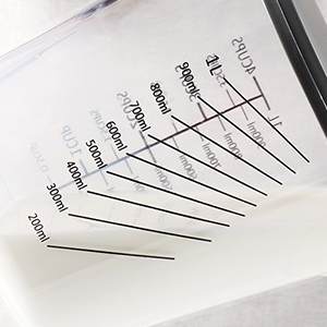 Measuring Cups and Spoons set 10 Pieces, Stackable Measuring Cup with Lid, Kitchen Cooking Baking Measuring Spoons Set for Liquid and Dry, BPA Free, Dishwasher Safe