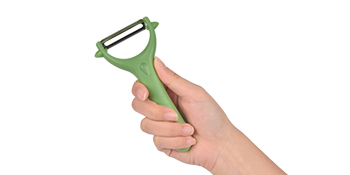 AUAUY 2PCS Potato Peeler, Y-Shaped Swivel Vegetable Peeler, Fruit Peeler for Kitchen, Non-Slip Grip Peeler, Ergonomic Handle Sharp Blade Stainless Steel Peeler（Green, Black）