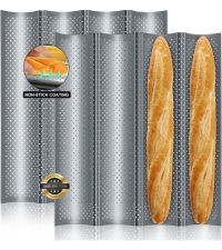 Walfos Baguette Transfer Peel 15 Inch, Baguette Flipping Board for French Bread Baking