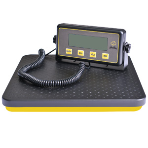 400lbs Commercial Scale Digital Receiving Scale with Anti-Slip Aluminum Platform, High Accuracy Food Scale with Hold/Tare/Auto-Off, Kitchen Scale with LCD Display for Restaurant/Cater