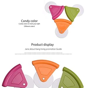 Plastic Pizza Cutter Wheels Handheld Pizza Slicing Tool Cake Bread Cutting Tools Baking Tools Bakeware Dishwasher