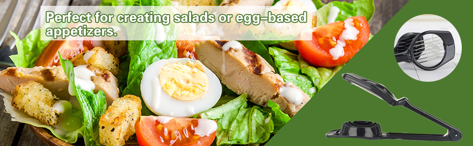 Egg Slicers Cutter, Stainless Steel Multifunction Slicing Mould, Handheld Mushroom Kiwi Divider Tomato Strawberry Cutter, 2.95 * 7.5inches (Black)