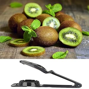 Egg Slicers Cutter, Stainless Steel Multifunction Slicing Mould, Handheld Mushroom Kiwi Divider Tomato Strawberry Cutter, 2.95 * 7.5inches (Black)