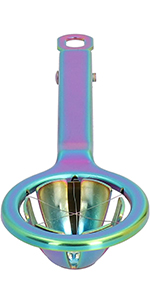 Egg Slicers Cutter, Stainless Steel Multifunction Slicing Mould, Handheld Mushroom Kiwi Divider Tomato Strawberry Cutter, 2.95 * 7.5inches (Black)