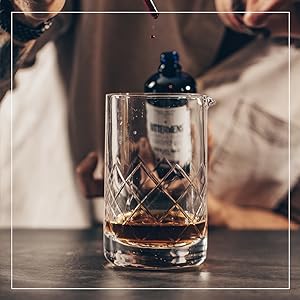 Barfly Diamond Lattice Shaker Set, Gold Plated