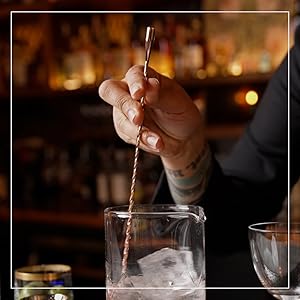 Barfly Diamond Lattice Shaker Set, Gold Plated