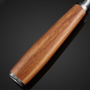 Small Cylindrical Ice Cream Scoop Stainless Steel with Wood Handle, Metal Ice Scoop for Freezer