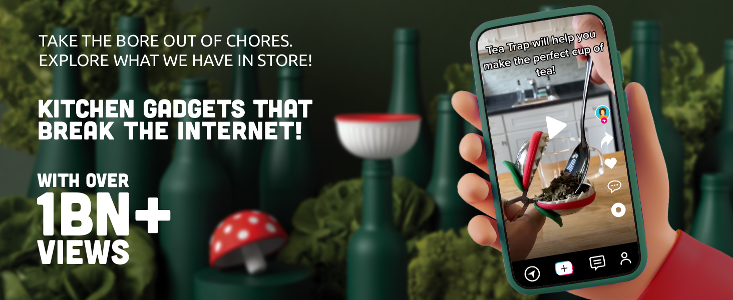 OTOTO Pasta Spoon & Spaghetti Spoon - Cooking Gadgets, Cooking Gifts, Cool Kitchen Gadgets, Cool Gifts, Cute Kitchen Accessories, Funny Gifts, Random Stuff