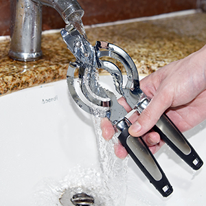 Jar Opener, Multi Jar Opener for Weak Hands, Stainless Steel Jar Lid Opener, Beer Bottle Opener for Arthritic Hands, Seniors with Arthritis