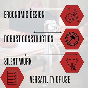 Heavy Duty Manual Meat Tenderizer – Cuber Tool Steak Flatten Tool Meat Tenderizer Commercial Tool Meat Grinder Attachment Clamp-on Tenderizer Rolling Meat Tenderizer Meat