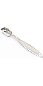 1PCS 2Cup (480ml, 16oz) Single Measuring Cup, Stainless Steel Measure Scoop, Metric and US Measurement, Dishwasher Safe