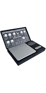 NUTRI FIT Gram Scale Digital Scale 0.01g Accuracy, 500g Small Pocket Scale Jewelry Scale, Weight for Food Ounces and Grams Kitchen Scale, Mg Scale for Powder Medicine Gold Weed, Portable