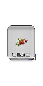 NUTRI FIT Gram Scale Digital Scale 0.01g Accuracy, 500g Small Pocket Scale Jewelry Scale, Weight for Food Ounces and Grams Kitchen Scale, Mg Scale for Powder Medicine Gold Weed, Portable