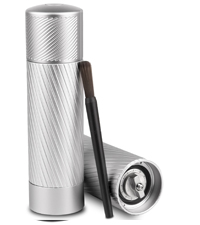 Pepper Grinder, Homnoble Professional Grade Pepper Grinder, Heavy Duty Pepper Mill, Refillable Aluminum Manual Pepper Mill with Adjustable Coarseness and Stainless Steel Blade