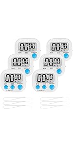 ZILLEEN Classroom Timer for Kids Teachers 2 Pack Digital Timers