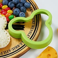 Uncrustable Sandwich Cutter 4 Pieces 4 Inches