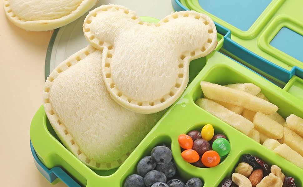 Uncrustable Sandwich Cutter 4 Pieces 4 Inches