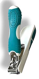 2 Slanted Edge Nail Clippers & Cuticle Trimmer Side Angle Clipper Pedicure Manicure Tool Cutter Hangnail Cutting Slanted Tip Nail Clipper Cuticle Remover Tool – Made in Korea