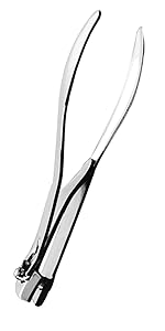 2 Slanted Edge Nail Clippers & Cuticle Trimmer Side Angle Clipper Pedicure Manicure Tool Cutter Hangnail Cutting Slanted Tip Nail Clipper Cuticle Remover Tool – Made in Korea