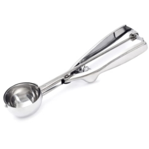 Ice Cream Scoop, 3Pcs Cookie Scoop Set, 18/8 Stainless Steel Cookie Dough Scoop, Cookie Scoops for Baking Set of 3, Ice Cream Scooper with Trigger Release, Cookie Scooper for Baking