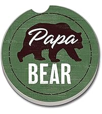 Thirstystone Set of 6 Thick Dark Cork Coasters in Attractive Black Coaster Holder 4.7