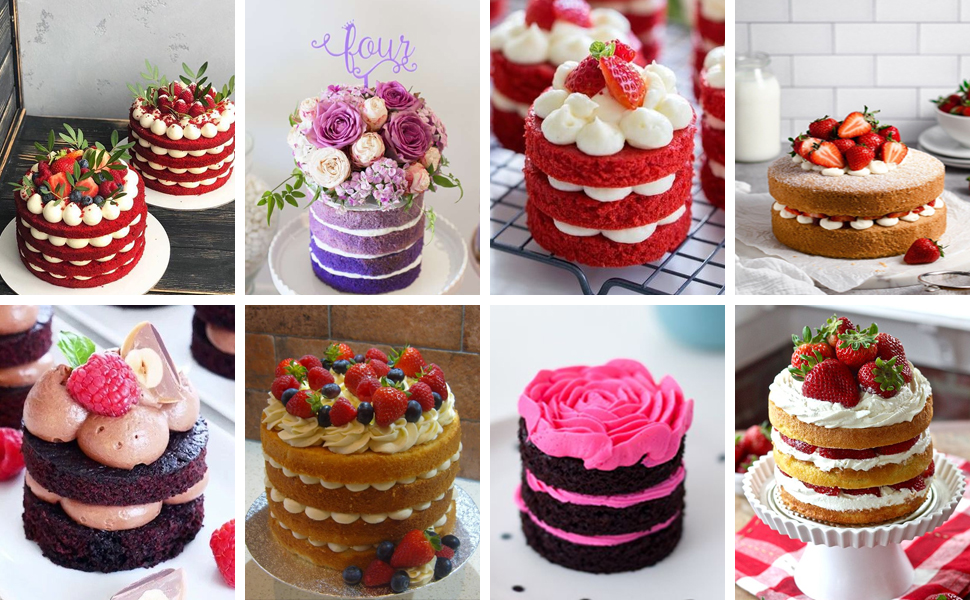 HUAKENER 2 Pcs Silicone Muffin Top Pans for Baking, 4 Inch Non-Stick Round Baking Molds for Mini Cake, Muffin Top, Dessert, Hamburger, Sandwiches Making