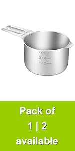 2PCS 1tsp (1/3tbsp, 5ml) Single Measuring Spoon, Stainless Steel Long Handle Individual Teaspoons Only