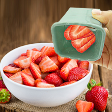 3PCS Fruit Slicer Cup: Strawberry Slicer, Speed Cutter for Banana Grape Egg Rapid & Safe Slicing Kitchen Gadget