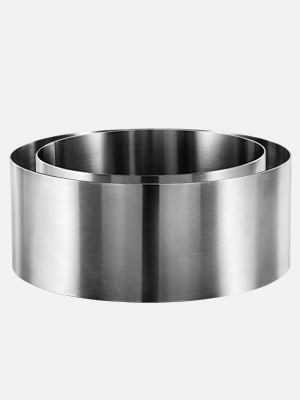 CALIFORNIA CADE ELECTRONIC Cake Ring, 6 Inch Cake Rings for Baking, 15CM Fixed Round Stainless Steel Cake Mold - Cake Baking Supplies