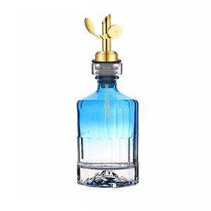 WAFJAMF Weighted Stainless Steel Bottle Pourers, Auto Flip Feature Self Closing Olive Oil Dispenser Spout with 1 Cleaning Brush, Liquor Pour Spouts for Pours Liquid, Olive Oil, Wine(Gold)