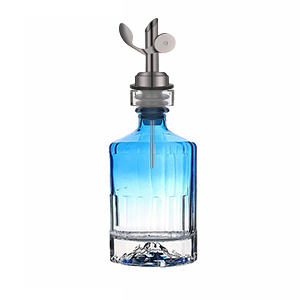 Weighted Stainless Steel Bottle Pourers, Auto Flip Feature Self Closing Olive Oil Dispenser Spout with 1 Cleaning Brush, Liquor Pour Spouts for Pours Liquid, Olive Oil, Wine, Vinegar (Black)