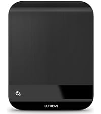 Ultrean High Capacity Food Scale, 33lb Rechargeable Digital Kitchen Scale with LCD Display, Slim & Lightweight Design, 1g Precise Graduation, Weight Grams and Ounces for Cooking, Baking & Meal Prep