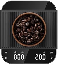 Ultrean High Capacity Food Scale, 33lb Rechargeable Digital Kitchen Scale with LCD Display, Slim & Lightweight Design, 1g Precise Graduation, Weight Grams and Ounces for Cooking, Baking & Meal Prep