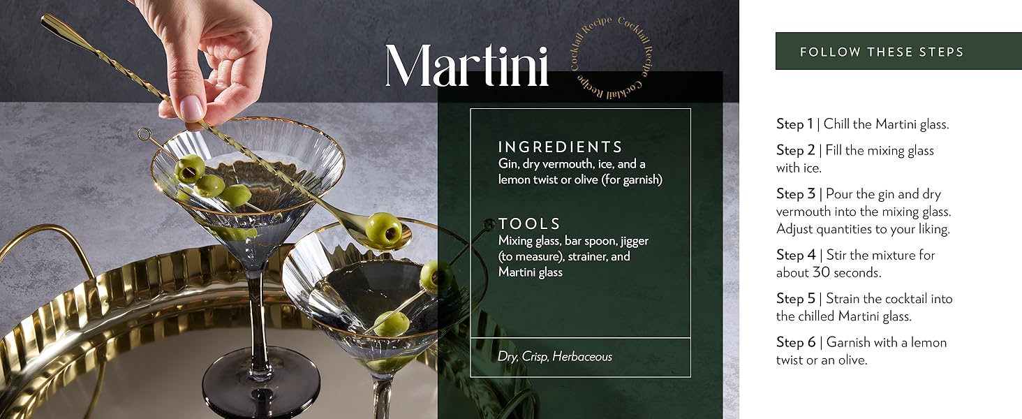 Barillio Black Bartender Kit - Stainless-Steel Cocktail Shaker Set w/Black Bamboo Stand - Mixology Bar Tools w/Drink Shaker, Mixer and Muddler for Cocktails - Home Bar Accessories - 23-Pc Bar Set