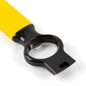 2-Pack Soda Can Opener and Beer Bottle Opener Bartender with Good Grip Silicone Handle, Pop Top Can Tab Opener for Long Nails, Bottle Opener for Arthritic Hand and Seniors, Purple