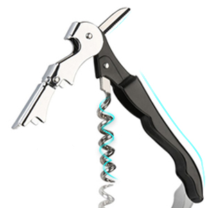 HYZ Wine Opener Bulk 20-Pack for Bartender, Professional Waiter Corkscrew Wine Key for Servers & Restaurant, Double Hinged Wine Bottle Opener with Foil Cutter, Commercial Bulk Set, (Multicolor)