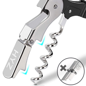 HYZ Wine Opener Bulk 20-Pack for Bartender, Professional Waiter Corkscrew Wine Key for Servers & Restaurant, Double Hinged Wine Bottle Opener with Foil Cutter, Commercial Bulk Set, (Multicolor)