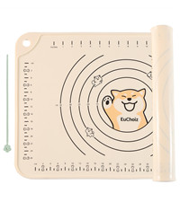 Silicone Baking Mat Roll 16IN*5FT Free Cutting, Non-Slip Pastry Mat, Non-Stick Reusable Air Fryer Liner, Oven Liners, Freeze Dryer Mat, Easily Cut to Size Fit All Ovens Pans Tins Dishes