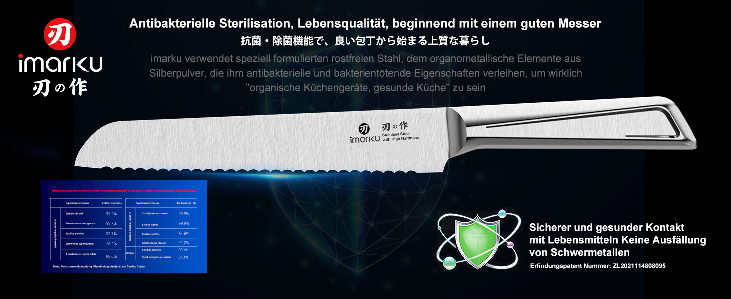 Knife Sets for Kitchen with Block imarku G14 Japanese Knife Set Stainless Steel Kitchen 14pcs, Built-in Sharpener, Sharp Knives with Non-slip Ergonomic Handle - Dishwasher Safe, Home Essential Gifts