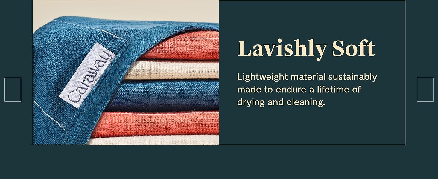 Caraway Pot Holders - 100% Organic Cotton Pot Holder - Double-Layer Stain Resistant Stitching - Resists High Heat & Low Cold Temperatures - Machine Washable - Perracotta