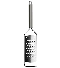 Microplane Professional Series Kitchen Grater new Extra Coarse for Potato, Zucchini, Carrot, Apple, Cabbage and Cheese with Stainless Steel Blades - Made in USA