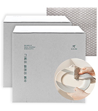 DEARCUS One Day Scrubber Disposable Dishcloth Sheets – Odor-Free Lint-Free Non-Scratch Melt-Blown PP Cleaning Cloths for Dishes, Cookware, Cooktop & Bathroom | Gray, 1 Pack 60 Sheets (~2 Month Supply)