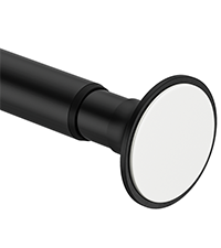 USHOWER Matte Black Bathroom Hardware Set, Modern 24-Inch Towel Bar Set Wall Mounted, Durable SUS304 Stainless Steel Bathroom Accessories Set, 4-Piece