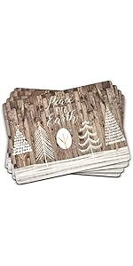 Pimpernel Black & White Collection Coasters, Set of 6 – 4