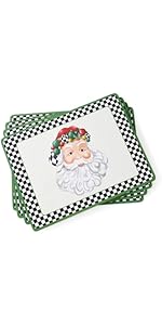 Pimpernel Black & White Collection Coasters, Set of 6 – 4