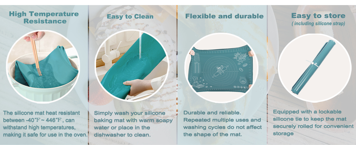 Silicone Pastry Mat 28